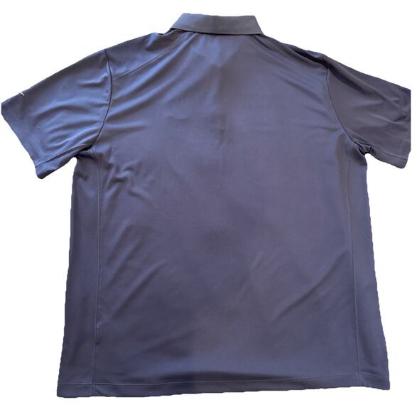 Washington Nationals Polo Shirt Mens XXL Blue Nike Golf Tour Performance Dri-Fit - Picture 10 of 12